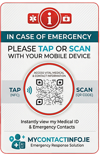Smart Medical ID Tag Information